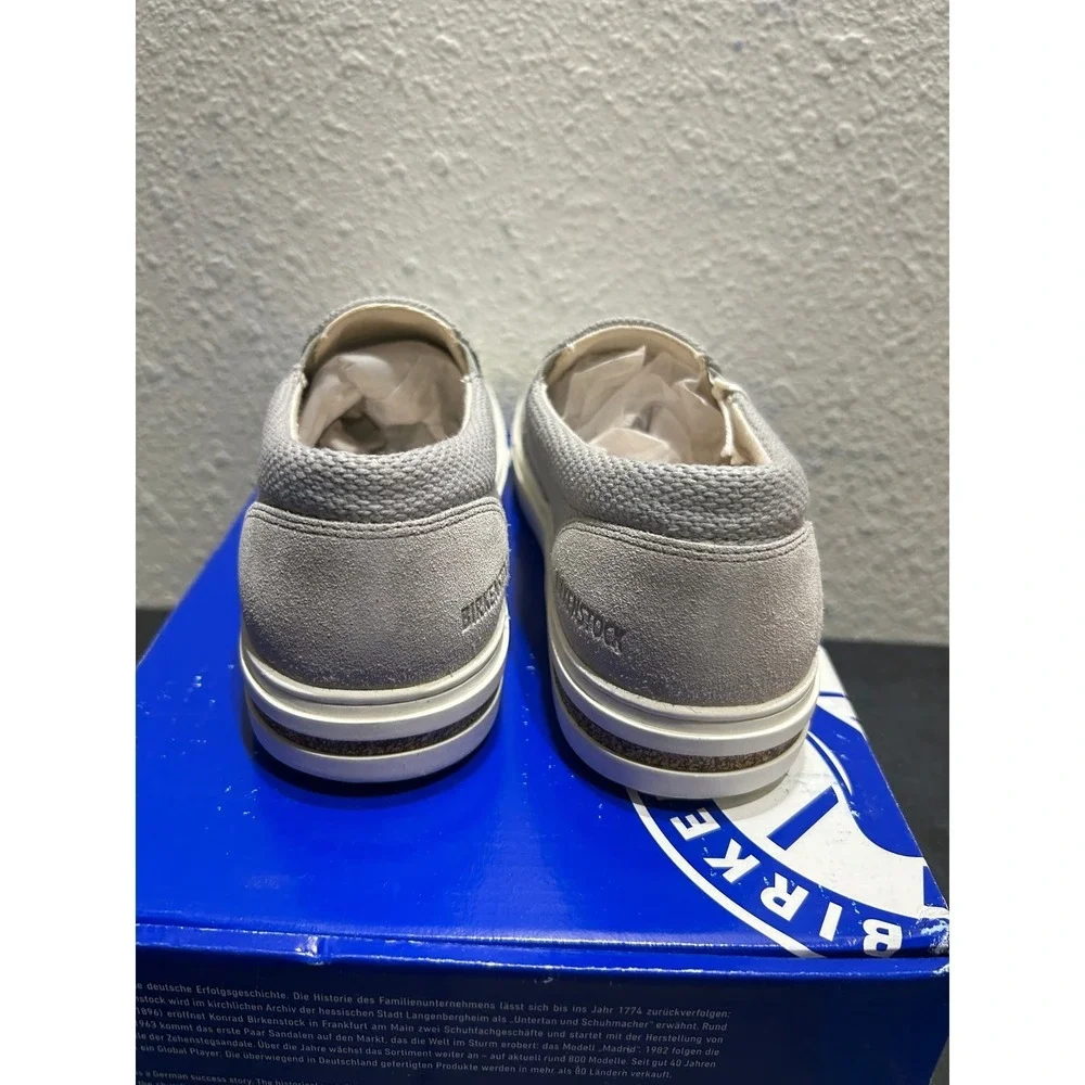 Birkenstock Oswego Textile Suede Whale Gray EU 39 US L8 M6 Unisex